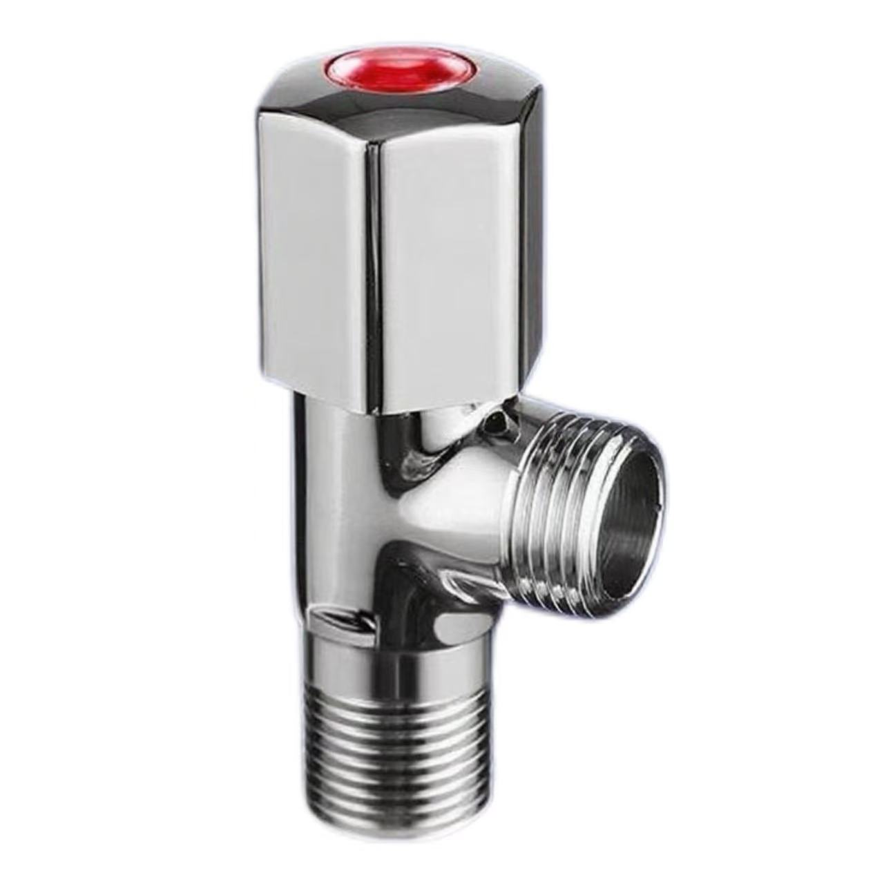 Valve Angle Chrome Malamalama, Lanu Mumu ma Lanu lanumoana Fa'ailogaina Vai vevela ma le malulu