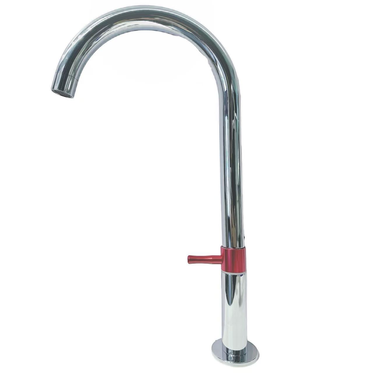 Iila High-Arch Gooseneck Single Cold Kitchen Sink Faucet