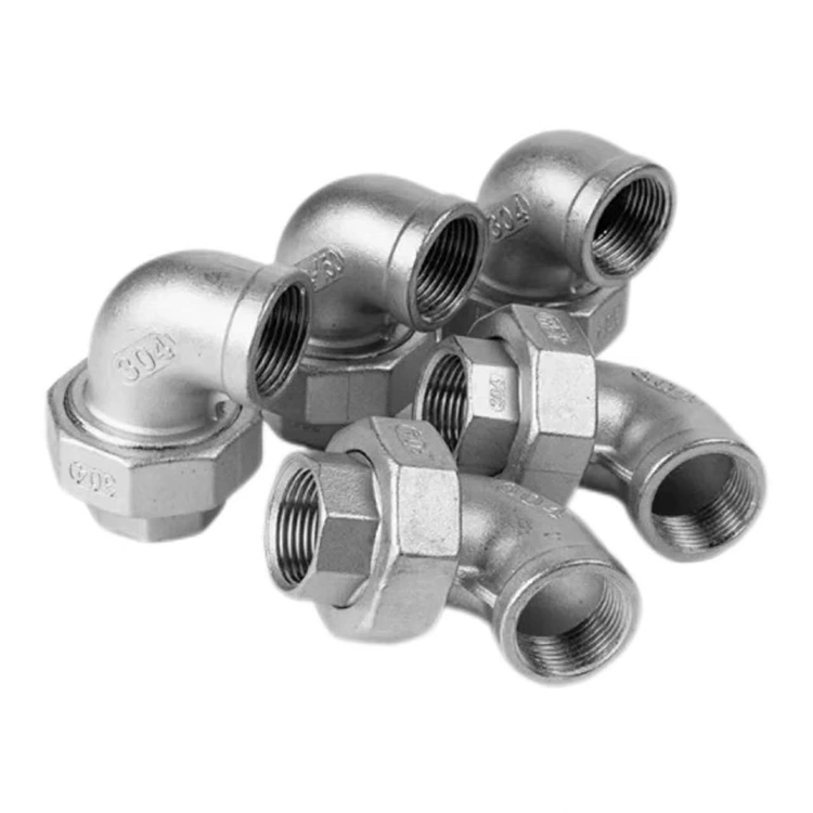 High-Temperature Rated Female Threaded Union Elbow